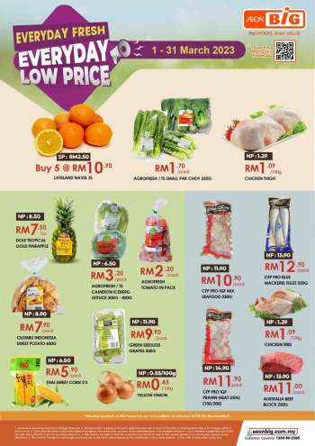 Iklan Aeon Big - Everyday Fresh, Everyday Low Price